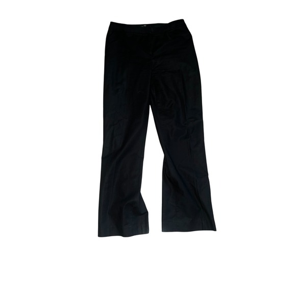 Lafayette 148 sz 8 black wide leg minimalist office siren - Picture 2 of 6